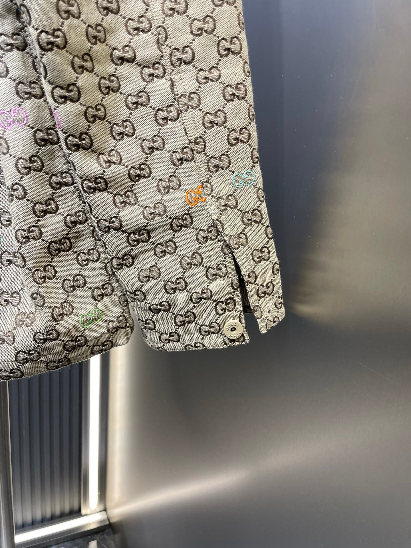 250808 A new high-quality jacquard fully printed and decorated colorful jacket