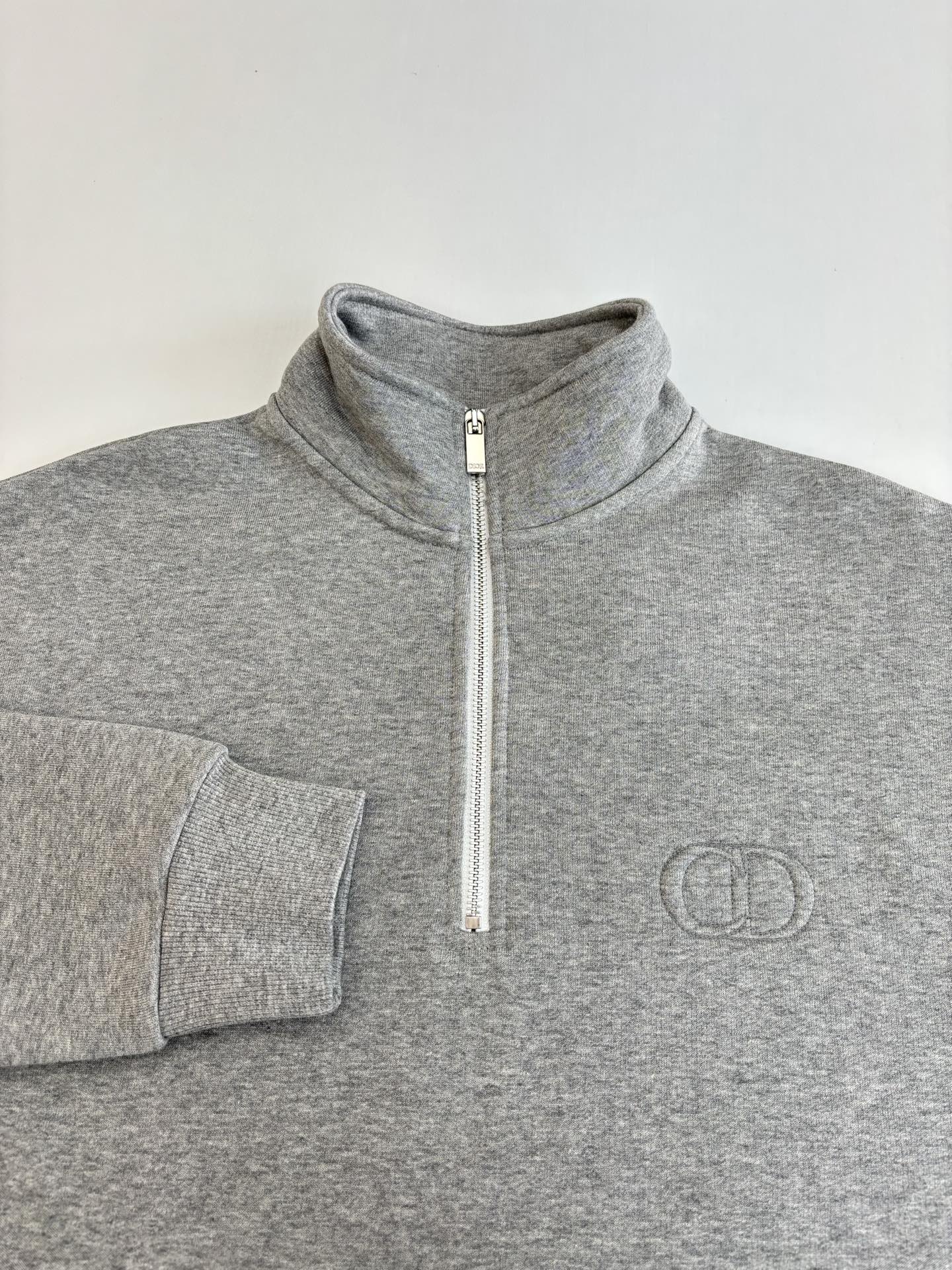 250808 New high-quality casual zippered pullover hoodie