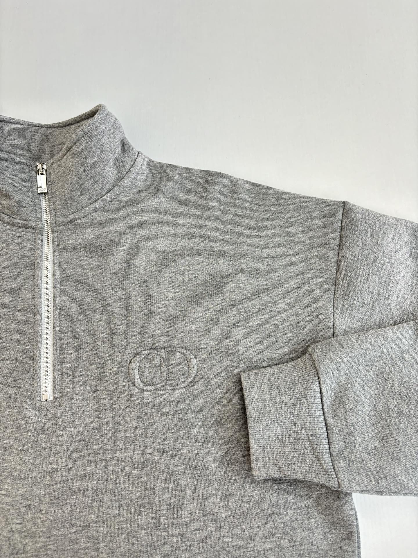 250808 New high-quality casual zippered pullover hoodie