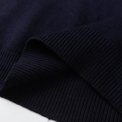 250808 A new high-quality, classic jacquard pattern simple sweater