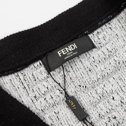 250808 New high-quality jacquard full-print cardigan sweater