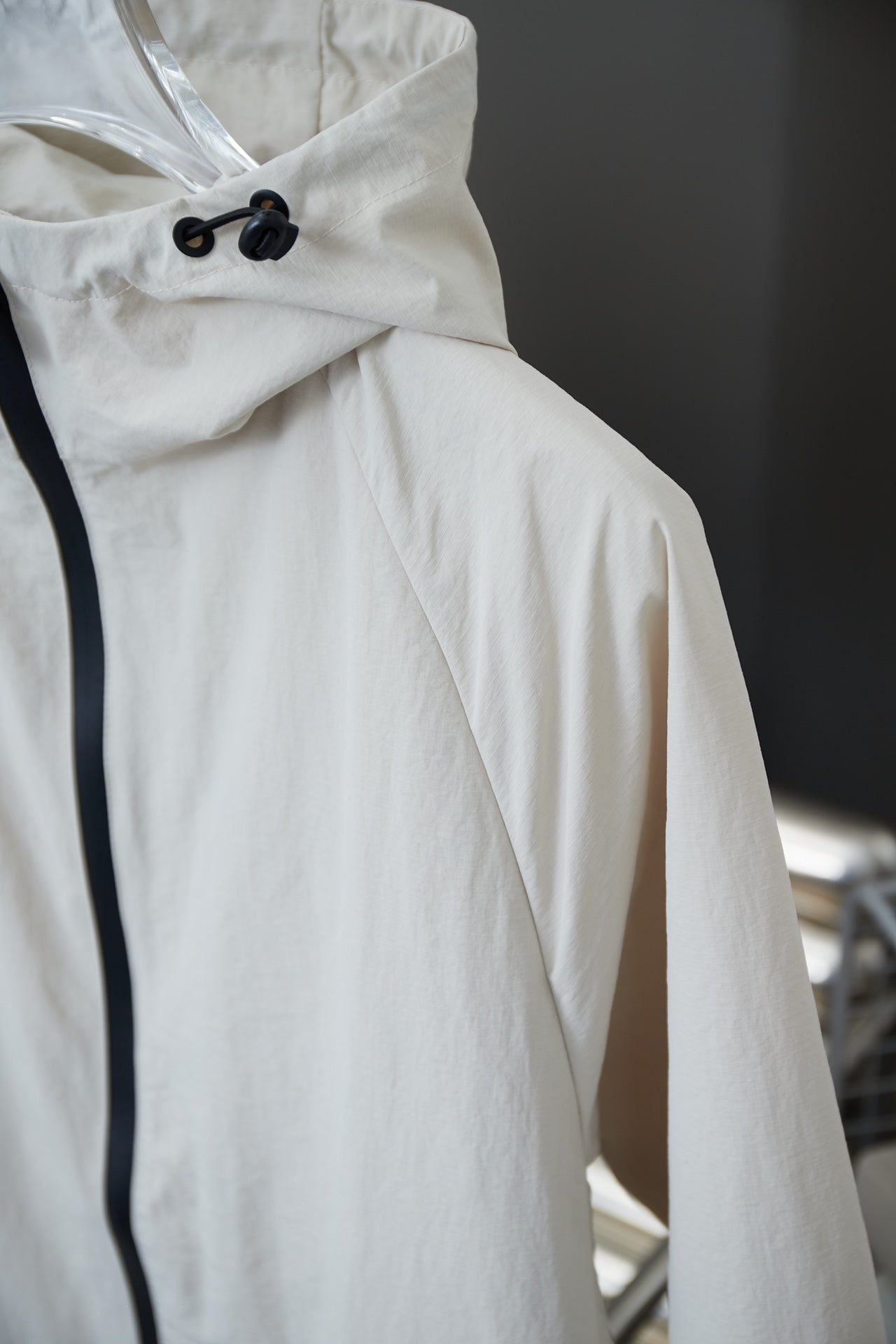 250808 New high-quality jacquard nylon hooded jacket for equestrian riders