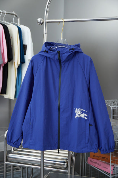 250808 New high-quality jacquard nylon hooded jacket for equestrian riders