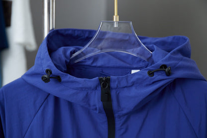 250808 New high-quality jacquard nylon hooded jacket for equestrian riders