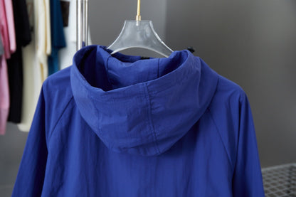 250808 New high-quality jacquard nylon hooded jacket for equestrian riders