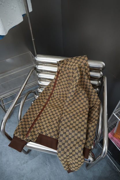 250808 New high-quality jacquard stand-up collar jacket