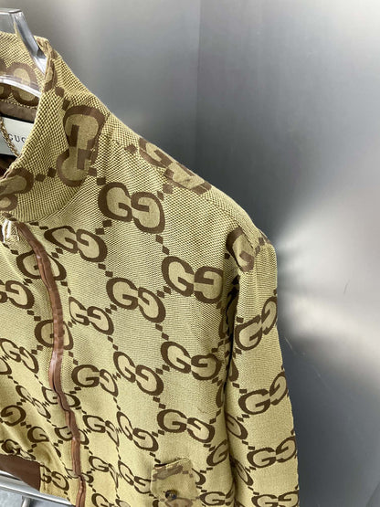 250808 New high-quality jacquard stand-up collar jacket