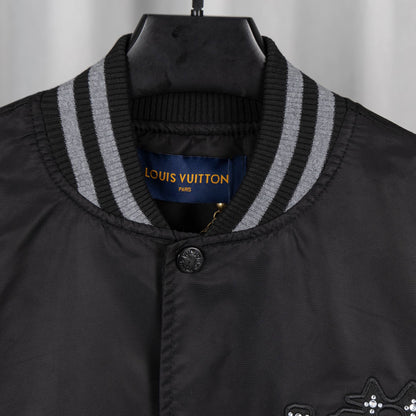 250808 New high-quality lambskin baseball jacket
