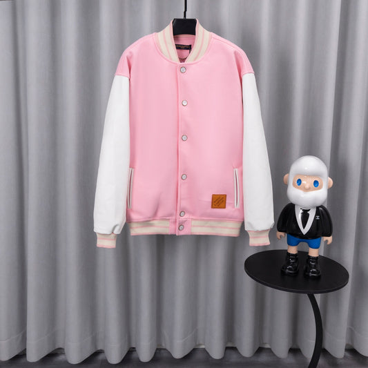 250808 A new high-quality, minimalist design baseball jacket