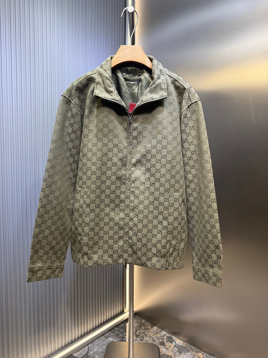 250808 New high-quality full-print pilot jacket