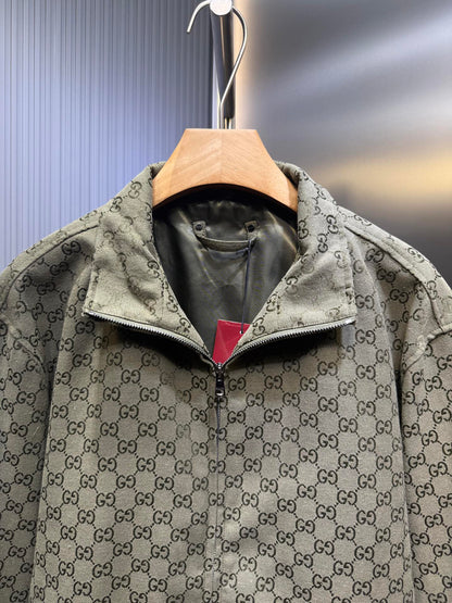 250808 New high-quality full-print pilot jacket