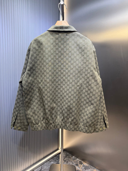 250808 New high-quality full-print pilot jacket