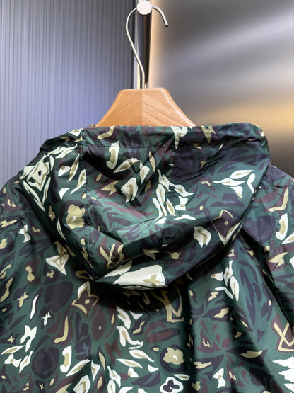 250808 New high-quality double-sided hooded zipper jacket