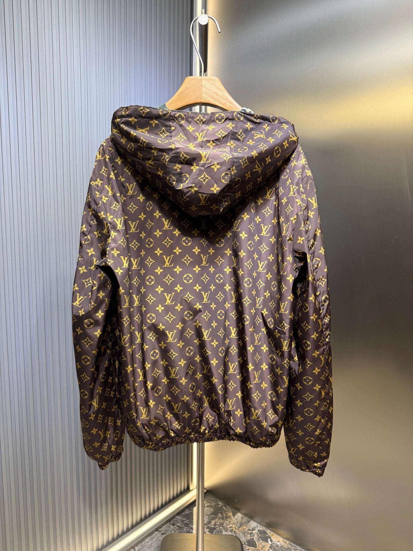 250808 New high-quality double-sided hooded zipper jacket