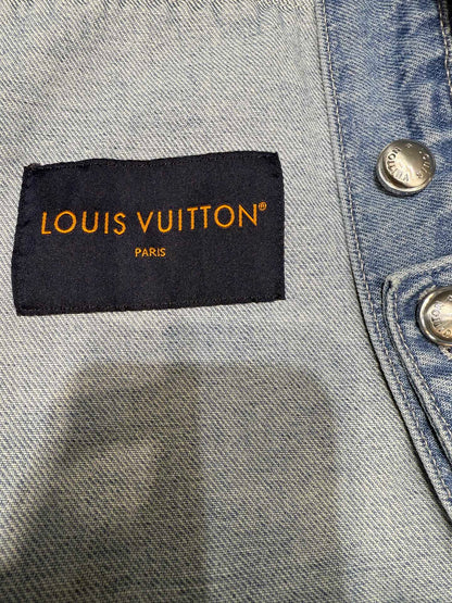 250808 New high-quality washed ripped denim jacket
