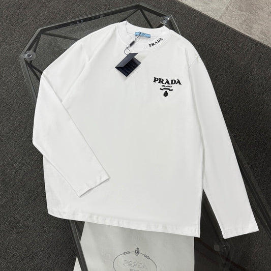 250813 New high-quality, high-density pure cotton long-sleeved shirts
