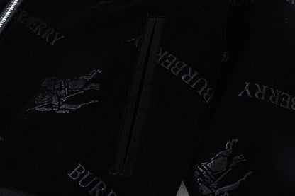 250813 A new high-quality black full-print jacket