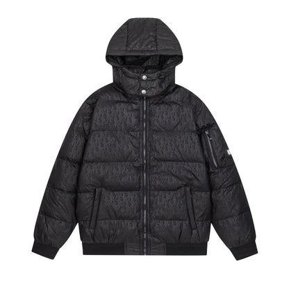 250813 New high-quality classic full-print fabric super soft and warm down jacket