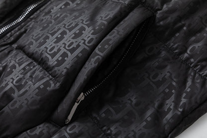 250813 New high-quality classic full-print fabric super soft and warm down jacket