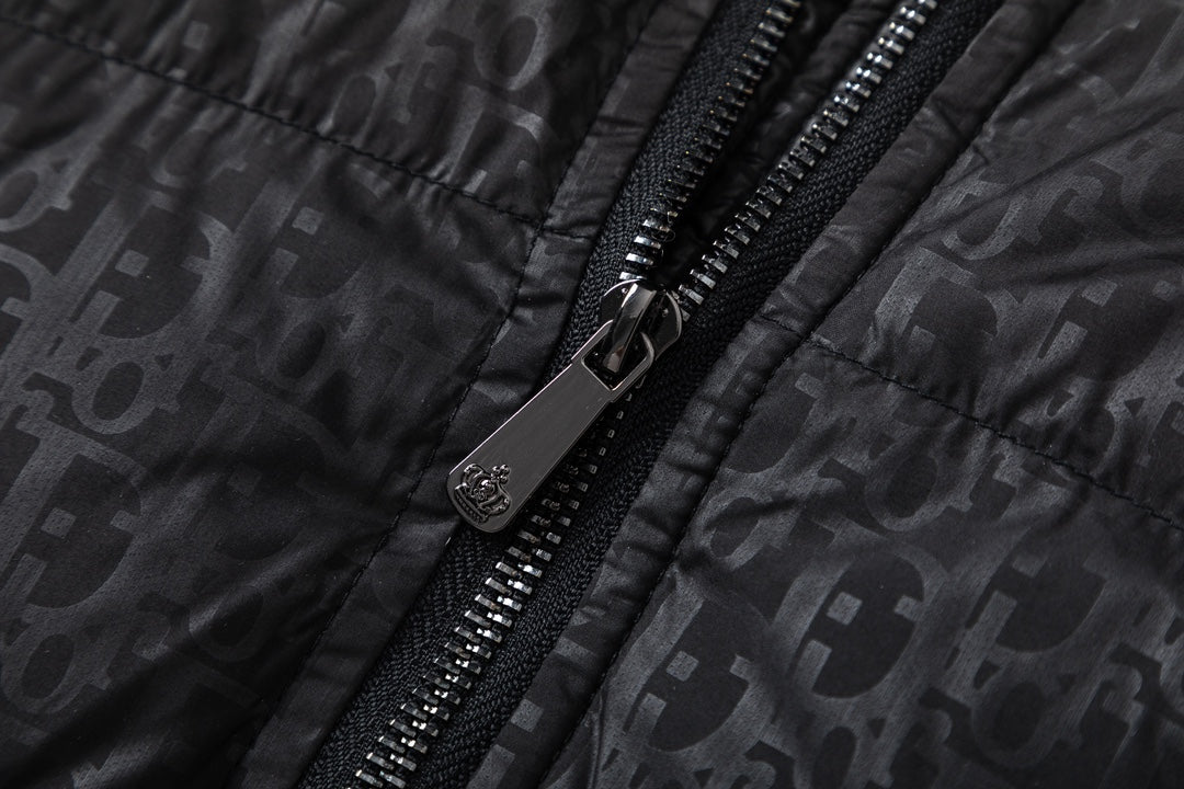 250813 New high-quality classic full-print fabric super soft and warm down jacket