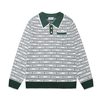 250813 A new high-quality two-color long-sleeved knitted coat