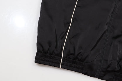 250813 New high-quality acetate satin jacket