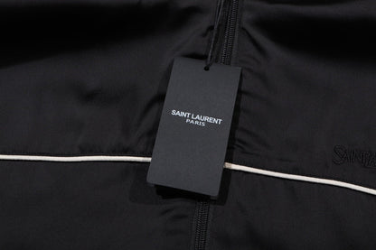 250813 New high-quality acetate satin jacket