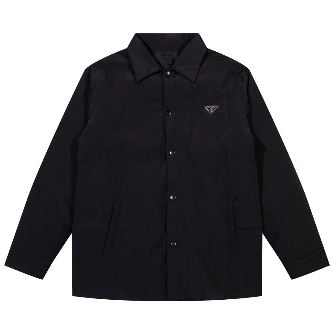 250813 New high-quality long-sleeved lapel down jacket