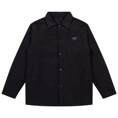 250813 New high-quality long-sleeved lapel down jacket