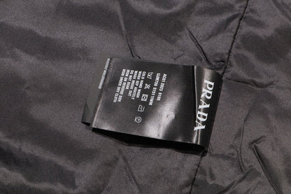 250813 New high-quality custom-made long-sleeved lapel down cotton-padded jacket with full printed letters