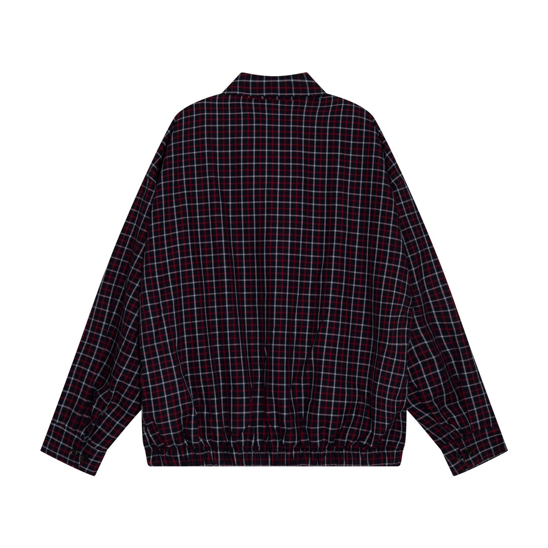 250813 New high-quality checkered jacket