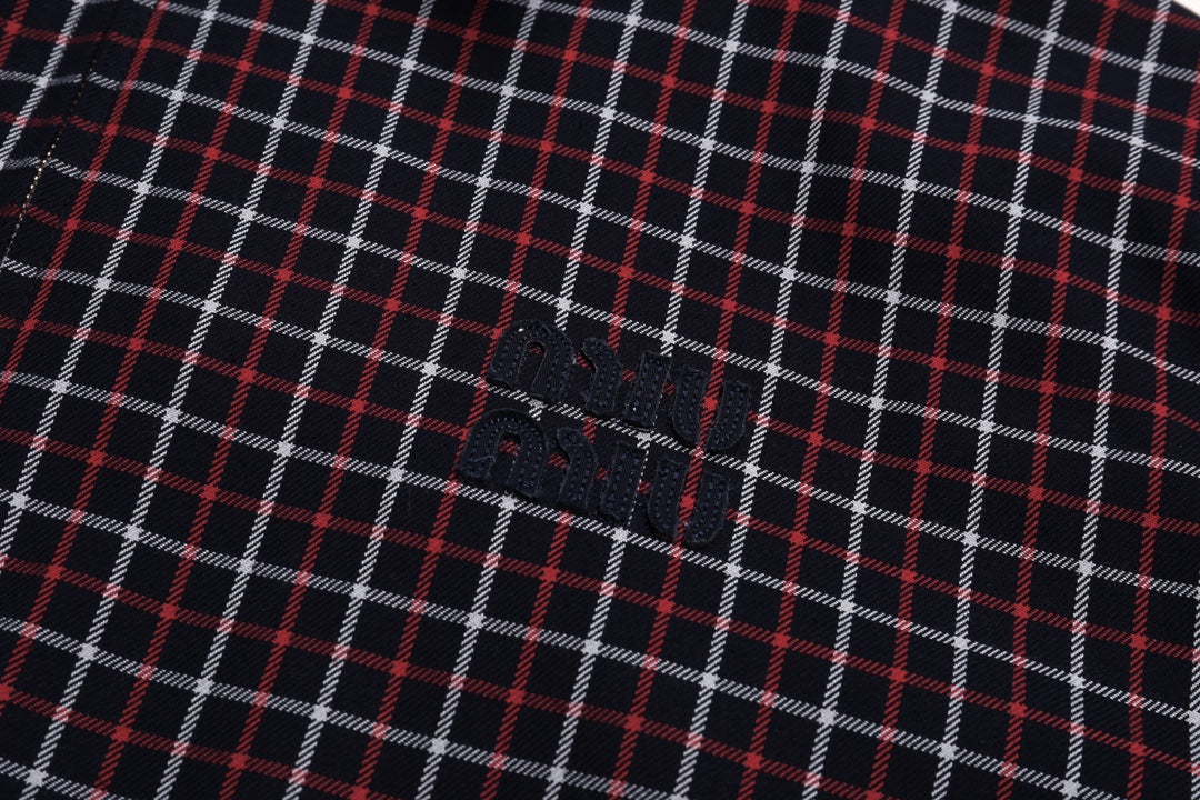 250813 New high-quality checkered jacket