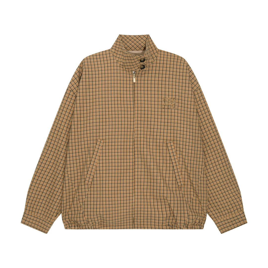 250813 New high-quality checkered jacket