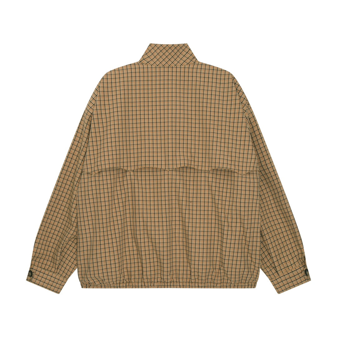 250813 New high-quality checkered jacket