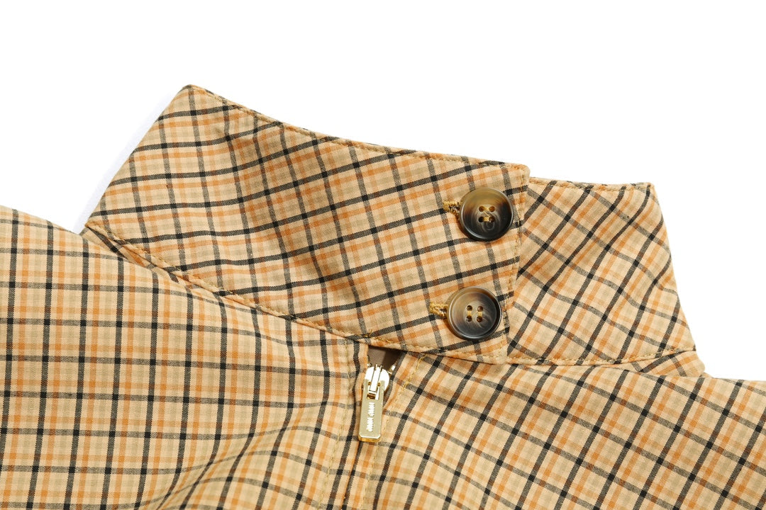 250813 New high-quality checkered jacket