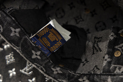 250813 New top-quality embossed diamond jeans