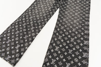 250813 New top-quality embossed diamond jeans