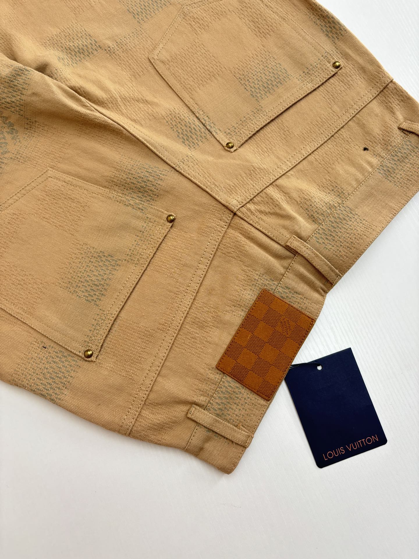250819 New high-quality jacquard checkered trousers