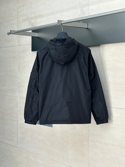 250819 New high-quality recycled nylon hooded sunproof jacket