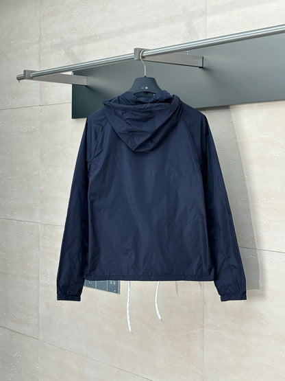 250819 New high-quality recycled nylon hooded sunproof jacket