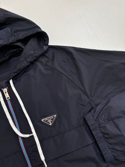 250819 New high-quality recycled nylon hooded sunproof jacket