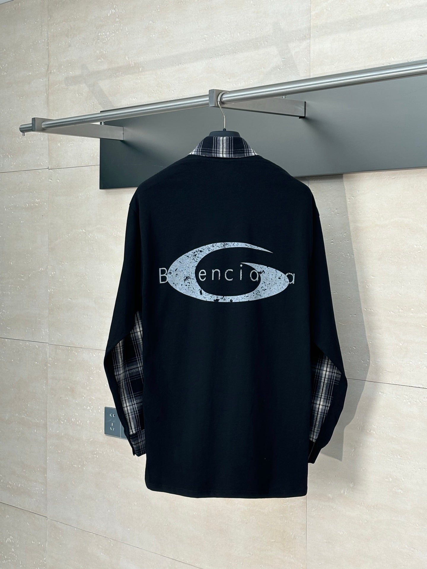 250819 New high-quality outerwear style logo letter long-sleeved shirt