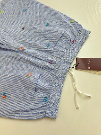 250819 New high-quality jacquard striped casual shorts