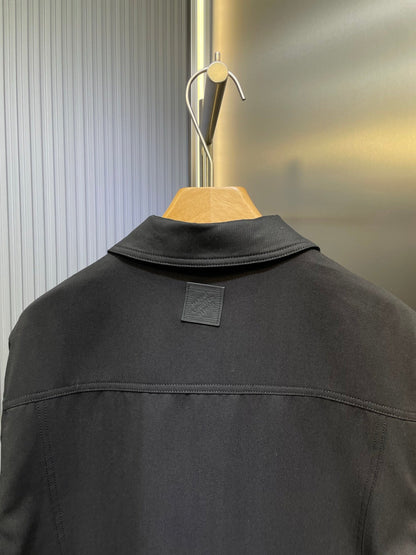 250819 New high-quality lightweight linen work jacket