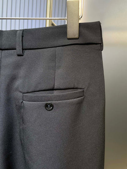 250819 New high-quality woven ribbon embroidered suit pants