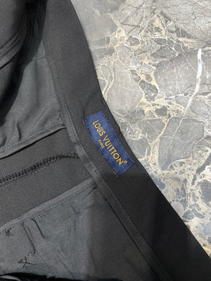 250819 New high-quality woven ribbon embroidered suit pants