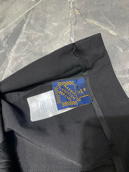 250819 New high-quality woven ribbon embroidered suit pants