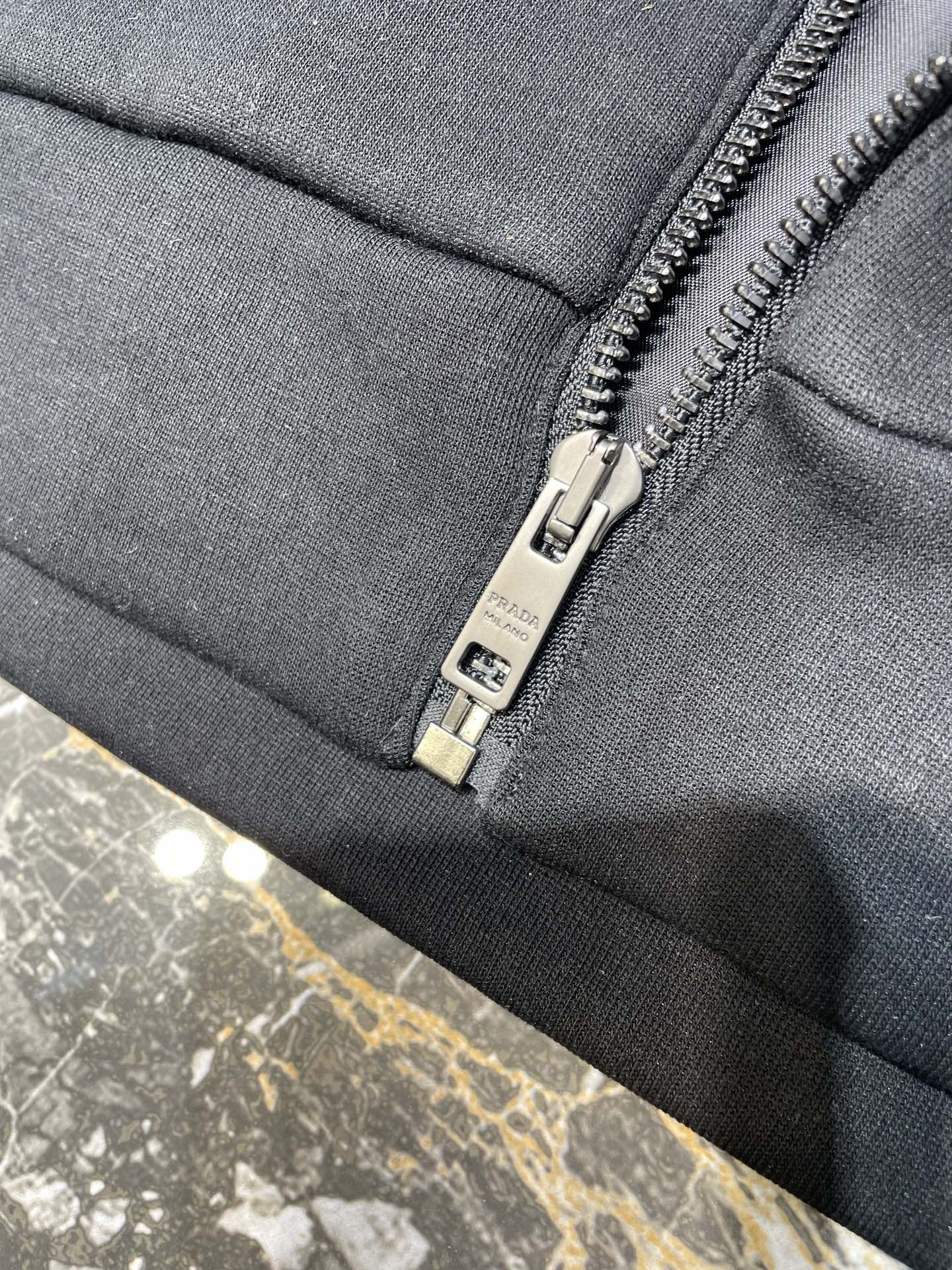 250819 New high-quality patchwork Roman fabric zipper jacket