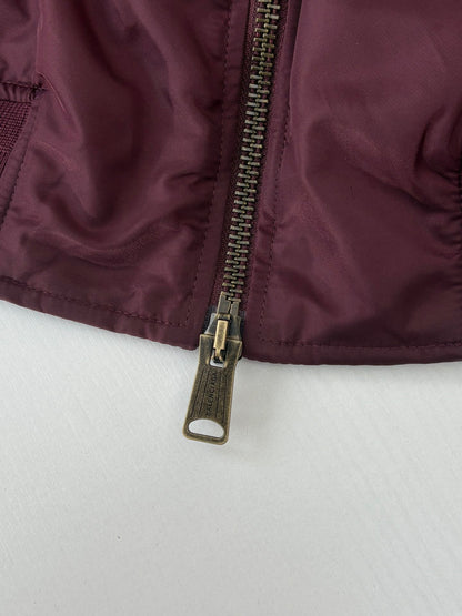 250819 New high-quality large-sized flight cotton-padded jacket