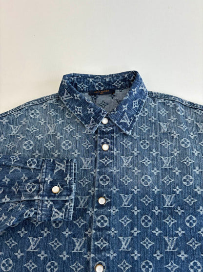250819 A new high-quality full-printed jacquard denim jacket